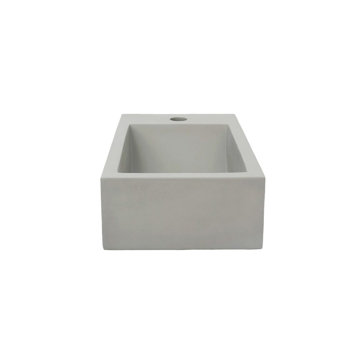 Brixton Rectangular Concrete Wall-Hung