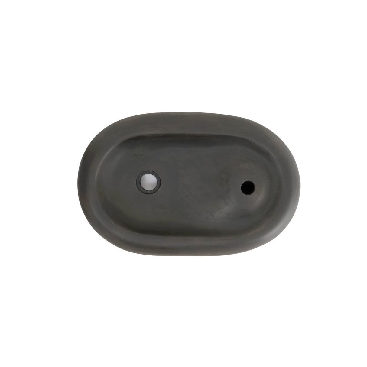 Maia Concrete Basin With Faucet Hole