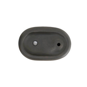 Maia Concrete Basin With Faucet Hole