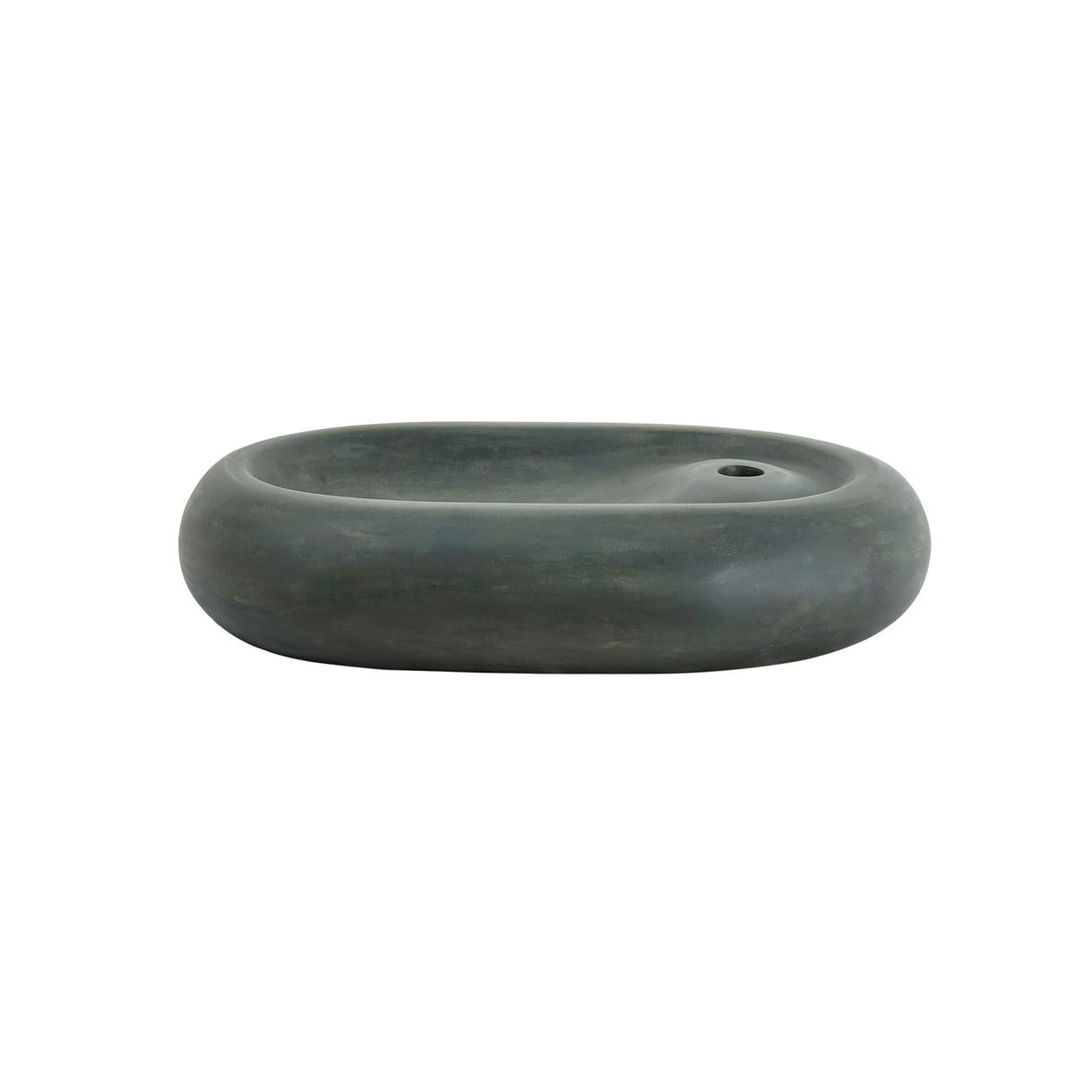 Maia Concrete Basin With Faucet Hole