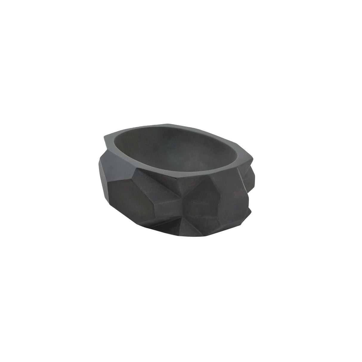 Kyan Oval Concrete Vessel