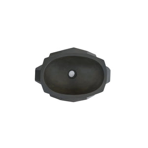 Kyan Oval Concrete Vessel