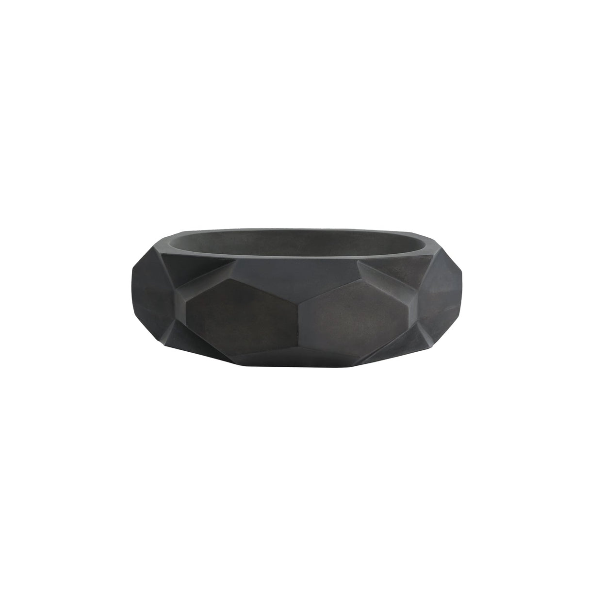 Kyan Oval Concrete Vessel