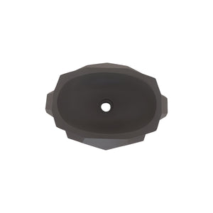 Kyan Oval Concrete Vessel