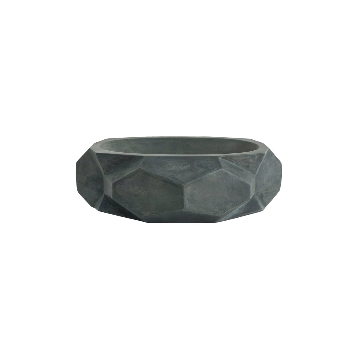 Kyan Oval Concrete Vessel