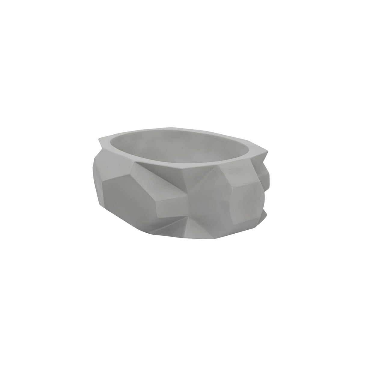 Kyan Oval Concrete Vessel