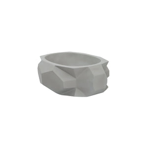 Kyan Oval Concrete Vessel