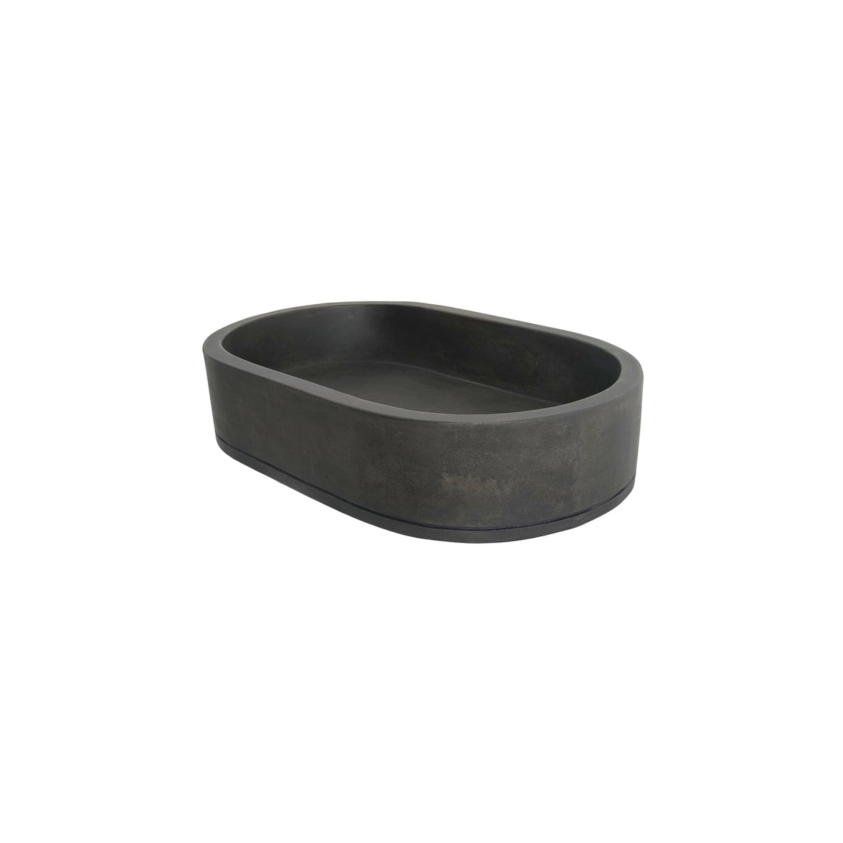 Uri Oval Concrete Vessel