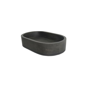 Uri Oval Concrete Vessel