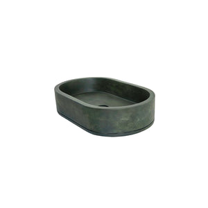 Uri Oval Concrete Vessel