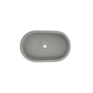 Uri Oval Concrete Vessel