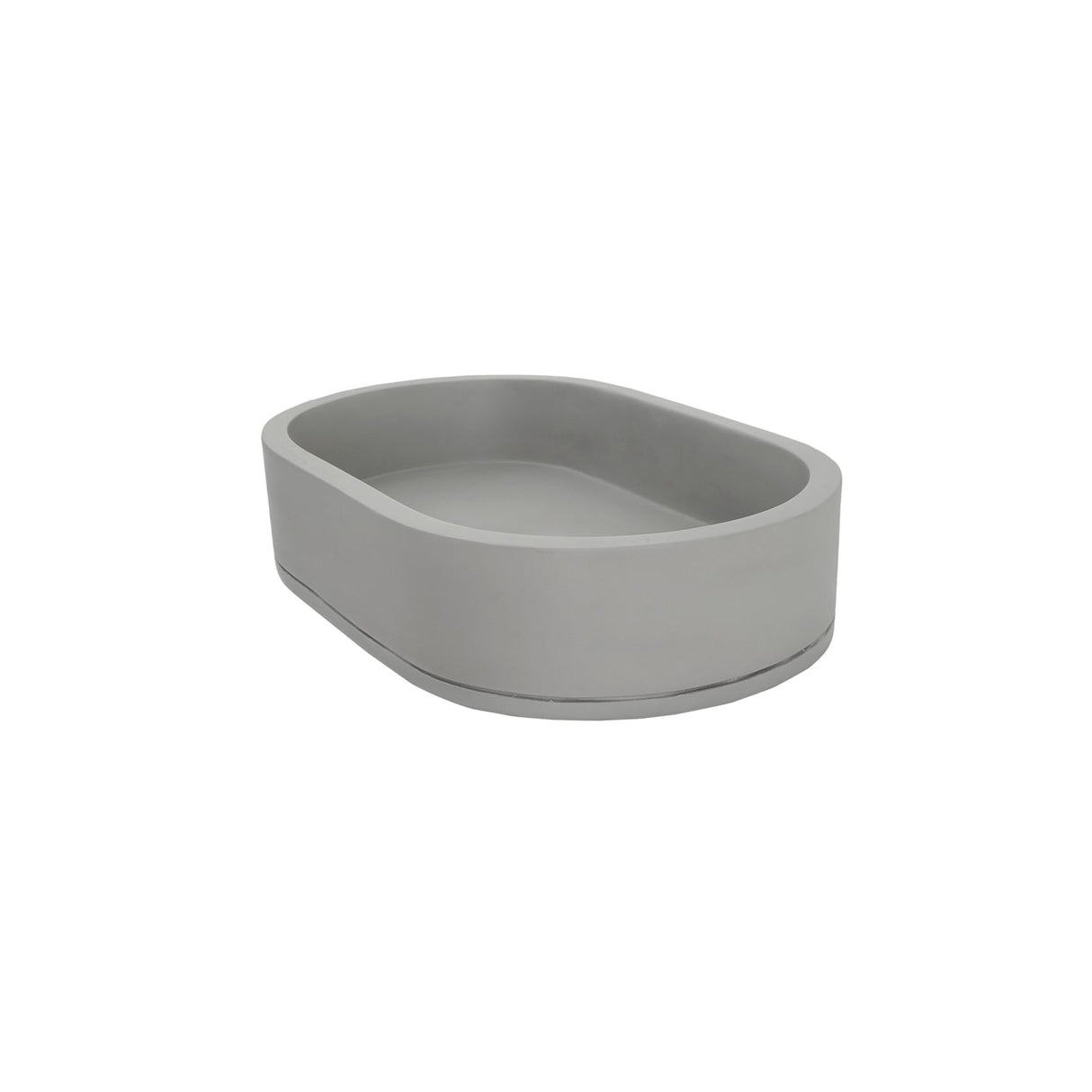 Uri Oval Concrete Vessel