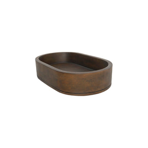 Uri Oval Concrete Vessel