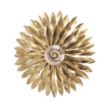 Broche 1 Light Antique Gold Sconce 500-GA