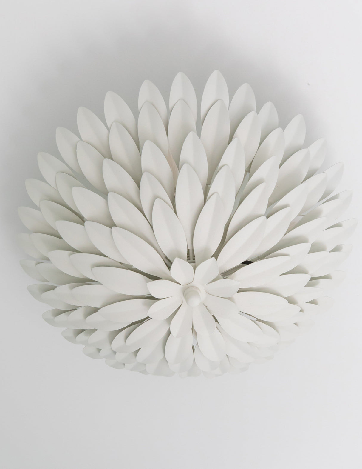 Broche 4 Light Antique Gold Semi Flush Mount 505-GA