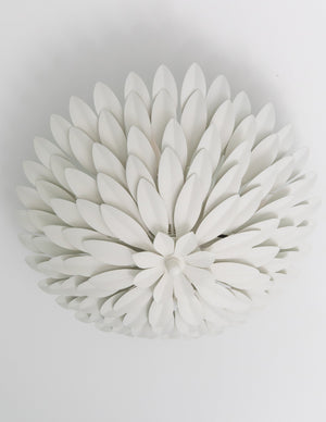 Broche 4 Light Antique Gold Semi Flush Mount 505-GA
