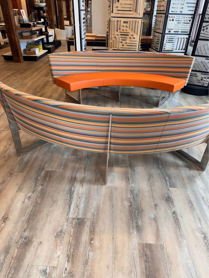 Nucraft Commercial-Rated 3-Seat Couch
