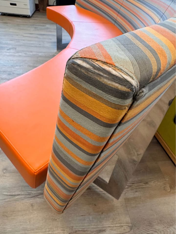 Nucraft Commercial-Rated 3-Seat Couch