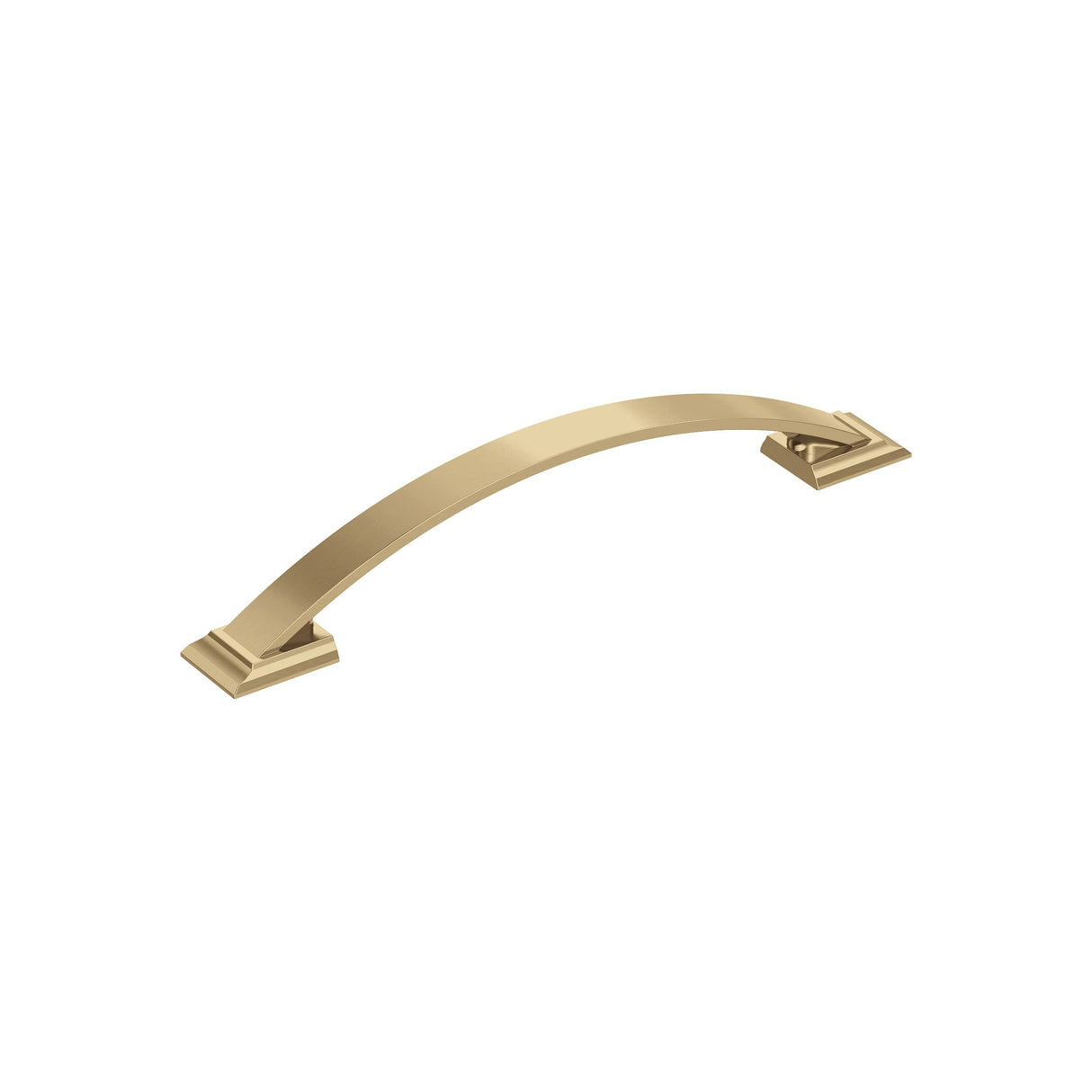 Amerock Cabinet Pull Champagne Bronze 6-5/16 in (160 mm) Center-to-Center Drawer Pull Candler Kitchen and Bath Hardware Furniture Hardware
