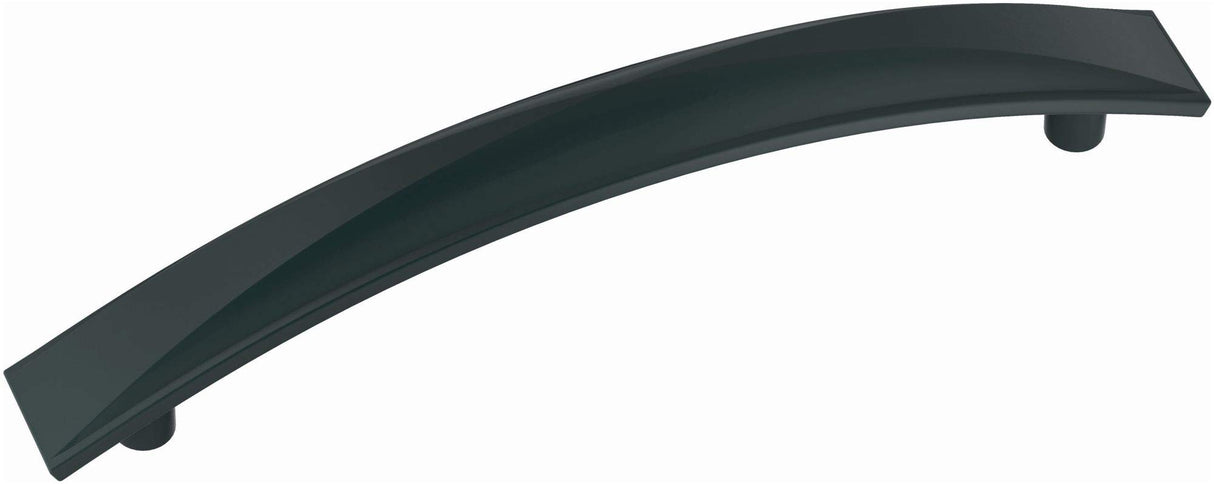 Amerock Cabinet Pull Matte Black 5-1/16 inch (128 mm) Center-to-Center Extensity 1 Pack Drawer Pull Drawer Handle Cabinet Hardware