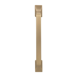 Amerock Cabinet Pull Golden Champagne 3-3/4 inch (96 mm) Center to Center Westerly 1 Pack Drawer Pull Drawer Handle Cabinet Hardware