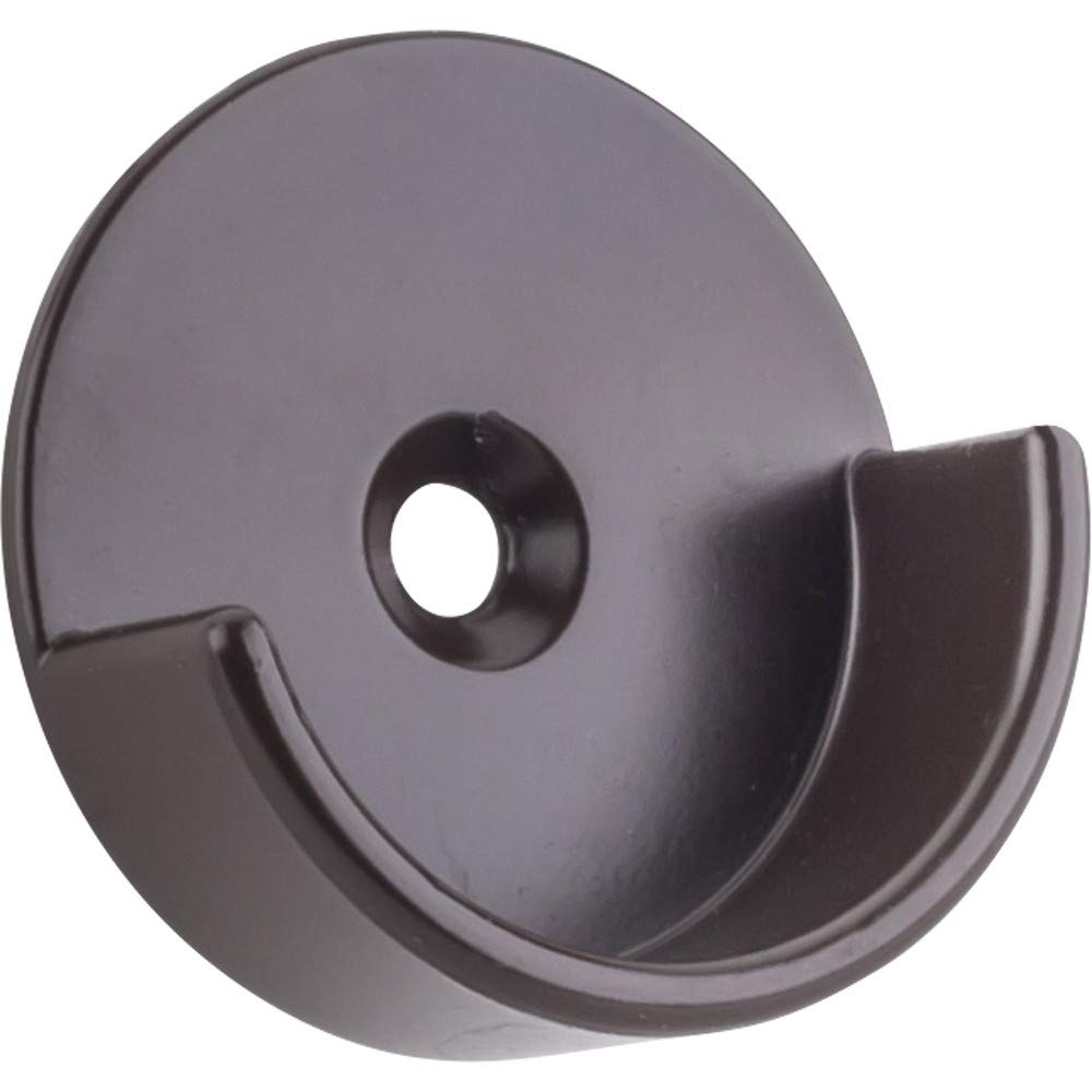 Hardware Resources M7340-ORB Dark Bronze Open Knock-In Mounting Bracket for 1-5/16" Round Closet Rods