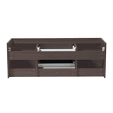 Fresca FCB8013GW Fresca Opulento 54" Walnut Modern Double Sink Cabinet