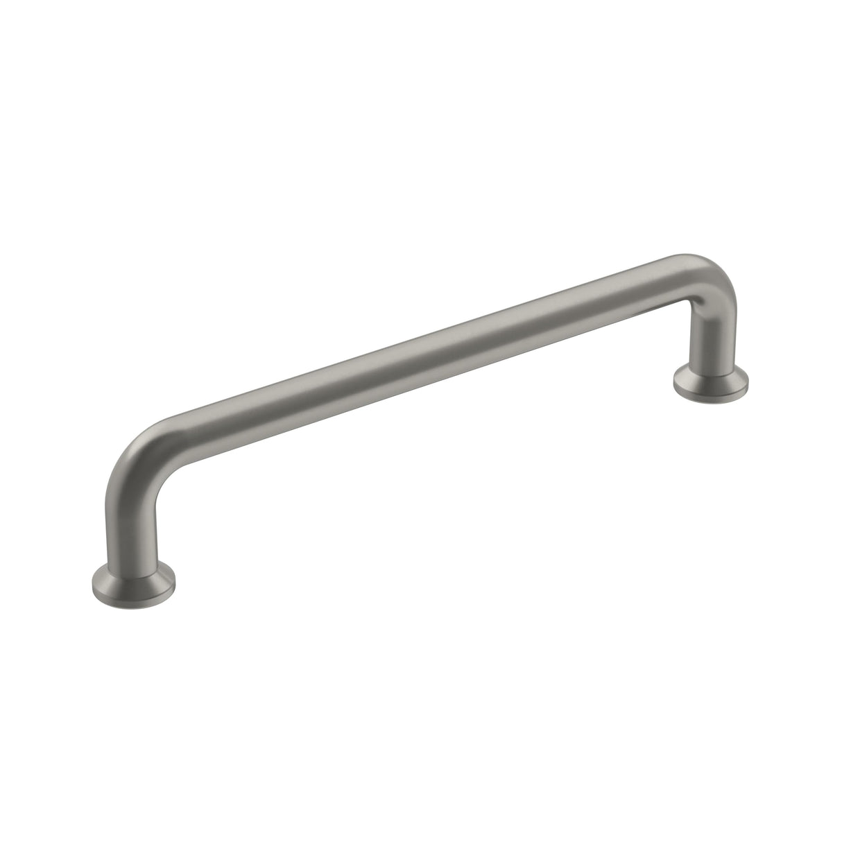 Amerock Cabinet Pull Satin Nickel 5-1/16 inch (128 mm) Center-to-Center Factor 1 Pack Drawer Pull Cabinet Handle Cabinet Hardware