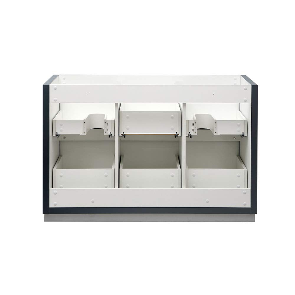 Fresca FCB8448GO-D Fresca Valencia 48" Gray Oak Free Standing Double Sink Modern Bathroom Cabinet