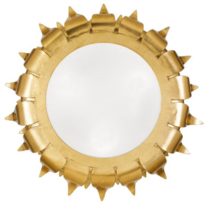 Broche 3 Light Antique Gold Flush Mount 510-GA