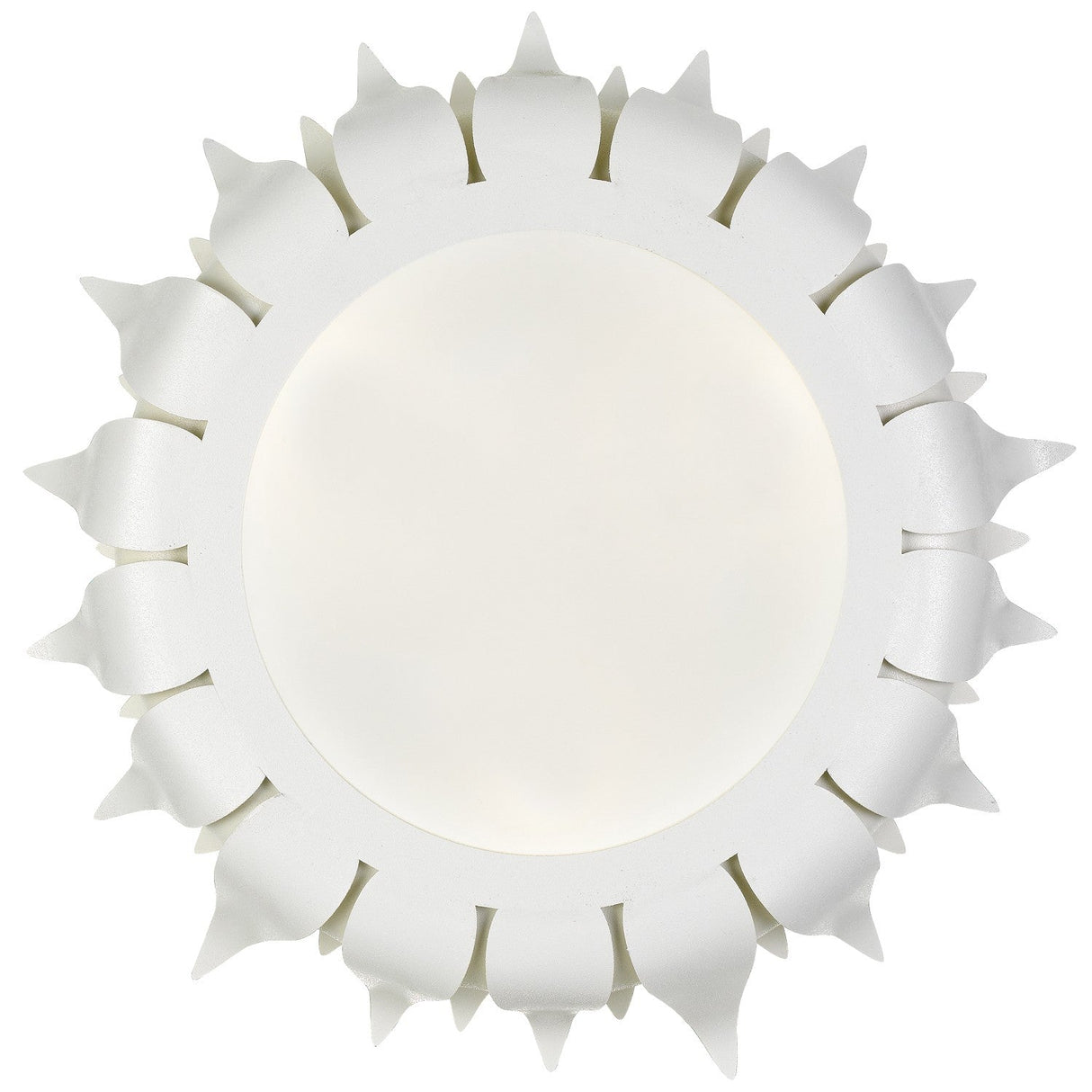 Broche 3 Light Antique Gold Flush Mount 510-GA