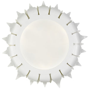 Broche 3 Light Antique Gold Flush Mount 510-GA