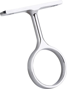 Hardware Resources M7370-CH Chrome Center Support Bracket for 1-5/16