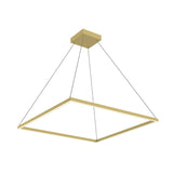 Kuzco PD88136-BG PIAZZA 36" PENDANT BG TEXTURED DOWN ONLY DUO CANOPY 930 TRIAC 120 78W