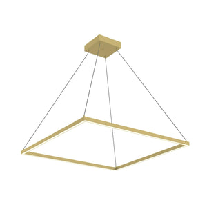 Kuzco PD88136-BG PIAZZA 36" PENDANT BG TEXTURED DOWN ONLY DUO CANOPY 930 TRIAC 120 78W