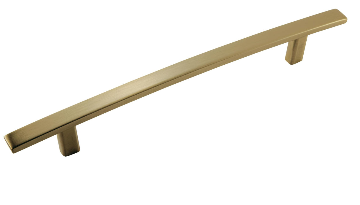 Amerock Cabinet Pull Golden Champagne 6-5/16 inch (160 mm) Center to Center Cyprus 1 Pack Drawer Pull Drawer Handle Cabinet Hardware