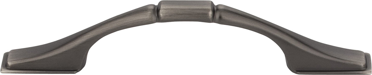 Elements 937-3BNBDL 3" Center-to-Center Brushed Pewter Square Hammond Cabinet Pull