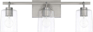 Capital Lighting 128531BN-449 Greyson 3 Light Vanity Brushed Nickel