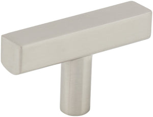 Jeffrey Alexander 845T-SBZ 2" Satin Bronze Dominique Cabinet "T" Knob