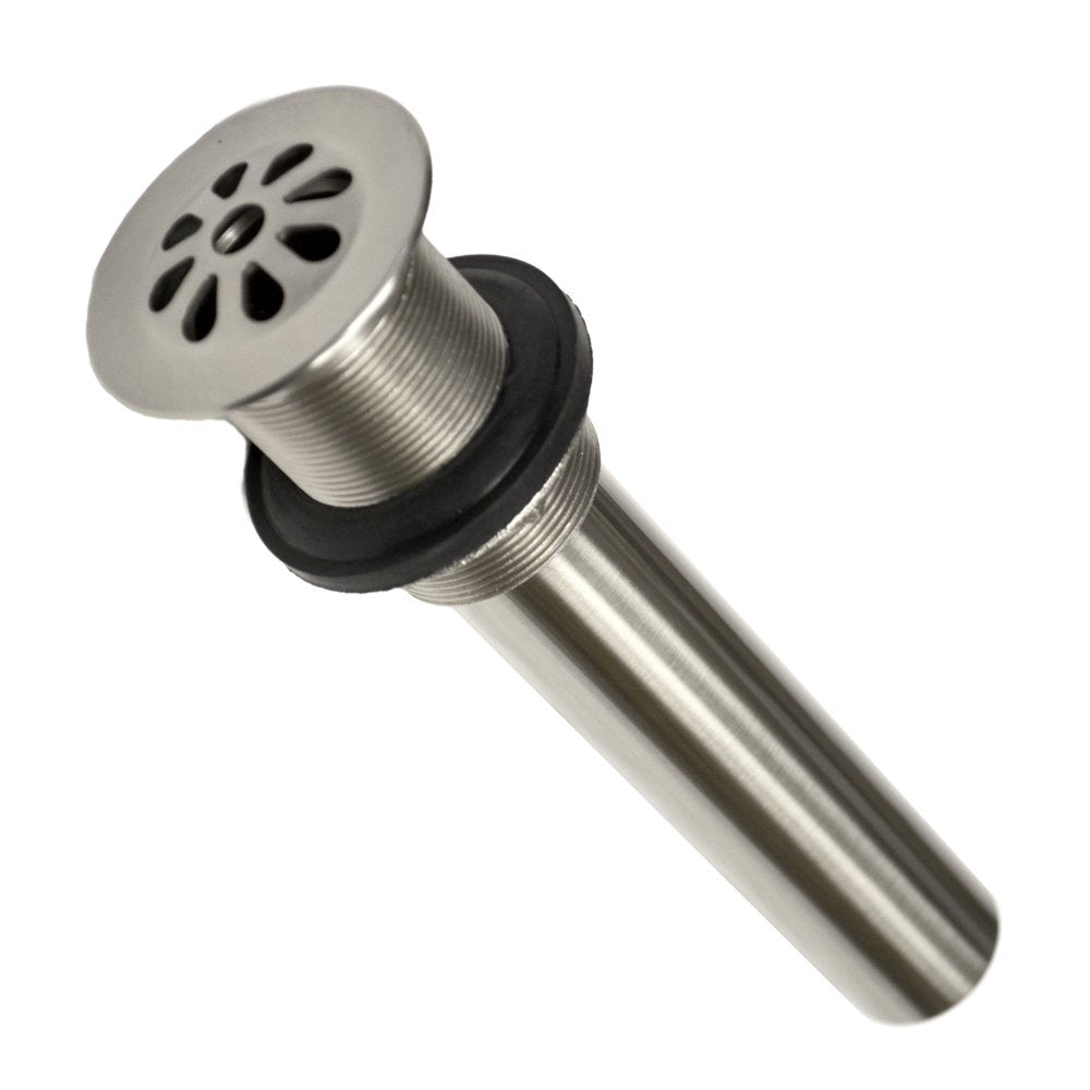 Native Trails DR150-BN Teardrop Drain, 1.5", Brushed Nickel