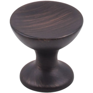 Jeffrey Alexander 667S-DBAC 1-1/16" Diameter Brushed Oil Rubbed Bronze Rae Cabinet Knob
