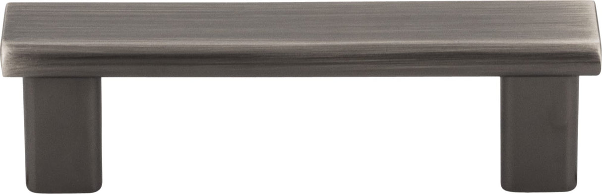 Elements 183-3BNBDL 3" Center-to-Center Brushed Pewter Square Park Cabinet Pull