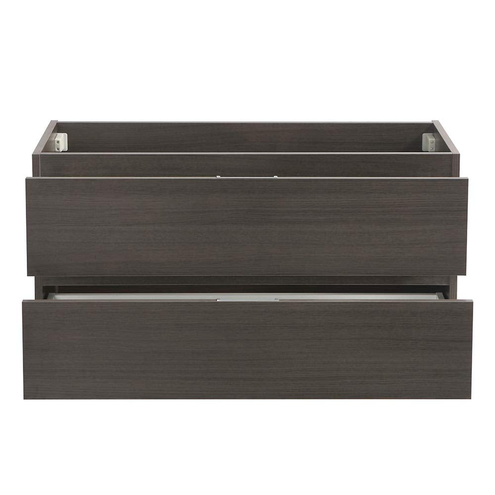Fresca FCB8342GG Fresca Valencia 40" Dark Slate Gray Wall Hung Modern Bathroom Cabinet