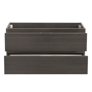 Fresca FCB8342GG Fresca Valencia 40" Dark Slate Gray Wall Hung Modern Bathroom Cabinet