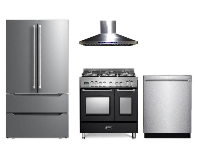 Verona VPFSGG365W Prestige 36" Gas Single Oven Range - White