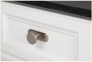 Jeffrey Alexander B812-ABSB 2-13/16" Antique Brushed Satin Brass Knob Backplate