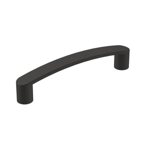 Amerock Cabinet Pull Matte Black 3-3/4 inch (96 mm) Center-to-Center Rift 1 Pack Drawer Pull Cabinet Handle Cabinet Hardware