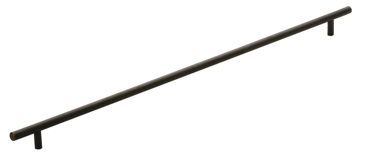 Amerock Cabinet Pull Oil Rubbed Bronze 21-7/16 inch (544 mm) Center to Center Bar Pulls 1 Pack Drawer Pull Drawer Handle Cabinet Hardware
