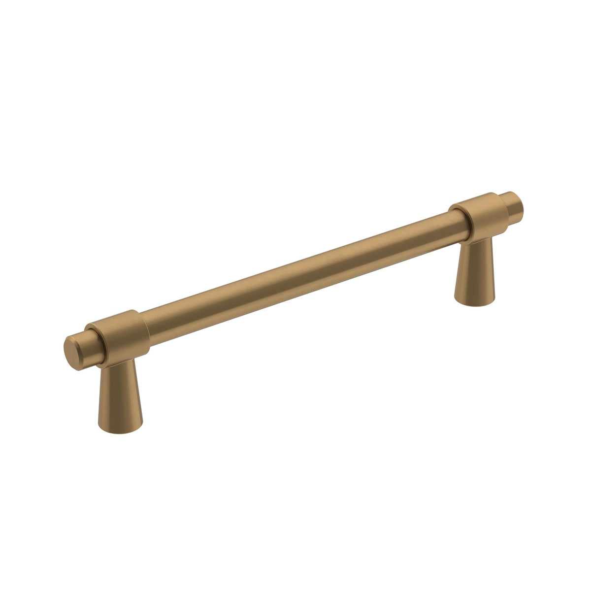 Amerock Cabinet Pull Champagne Bronze 5-1/16 inch (128 mm) Center-to-Center Destine 1 Pack Drawer Pull Cabinet Handle Cabinet Hardware