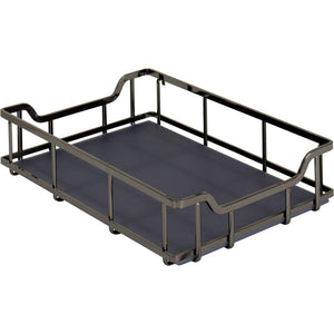 Hardware Resources SWS-BCBAS15BN Extra Black Nickel Baskets for 15" STORAGE WITH STYLE® Blind Corner Organizer